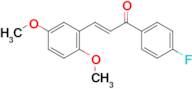 (2E)-3-(2,5-dimethoxyphenyl)-1-(4-fluorophenyl)prop-2-en-1-one