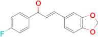 (2E)-3-(2H-1,3-benzodioxol-5-yl)-1-(4-fluorophenyl)prop-2-en-1-one