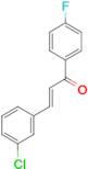 (2E)-3-(3-chlorophenyl)-1-(4-fluorophenyl)prop-2-en-1-one