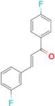 (2E)-3-(3-fluorophenyl)-1-(4-fluorophenyl)prop-2-en-1-one