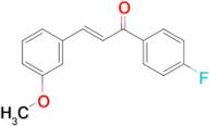 (2E)-1-(4-fluorophenyl)-3-(3-methoxyphenyl)prop-2-en-1-one