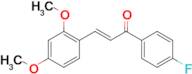 (2E)-3-(2,4-dimethoxyphenyl)-1-(4-fluorophenyl)prop-2-en-1-one