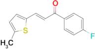 (2E)-1-(4-fluorophenyl)-3-(5-methylthiophen-2-yl)prop-2-en-1-one