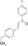 (2E)-3-(4-ethylphenyl)-1-(4-fluorophenyl)prop-2-en-1-one