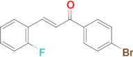 (2E)-1-(4-bromophenyl)-3-(2-fluorophenyl)prop-2-en-1-one