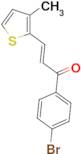 (2E)-1-(4-bromophenyl)-3-(3-methylthiophen-2-yl)prop-2-en-1-one