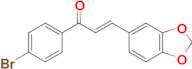 (2E)-3-(2H-1,3-benzodioxol-5-yl)-1-(4-bromophenyl)prop-2-en-1-one