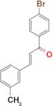 (2E)-1-(4-bromophenyl)-3-(3-methylphenyl)prop-2-en-1-one