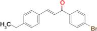 (2E)-1-(4-bromophenyl)-3-(4-ethylphenyl)prop-2-en-1-one