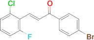 (2E)-1-(4-bromophenyl)-3-(2-chloro-6-fluorophenyl)prop-2-en-1-one