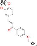 (2E)-3-(3,4-dimethoxyphenyl)-1-(4-ethoxyphenyl)prop-2-en-1-one