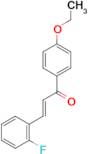 (2E)-1-(4-ethoxyphenyl)-3-(2-fluorophenyl)prop-2-en-1-one