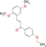 (2E)-3-(2,5-dimethoxyphenyl)-1-(4-ethoxyphenyl)prop-2-en-1-one