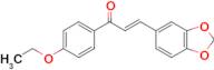 (2E)-3-(2H-1,3-benzodioxol-5-yl)-1-(4-ethoxyphenyl)prop-2-en-1-one