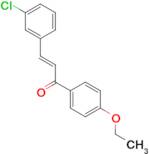 (2E)-3-(3-chlorophenyl)-1-(4-ethoxyphenyl)prop-2-en-1-one