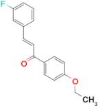 (2E)-1-(4-ethoxyphenyl)-3-(3-fluorophenyl)prop-2-en-1-one