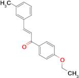 (2E)-1-(4-ethoxyphenyl)-3-(3-methylphenyl)prop-2-en-1-one