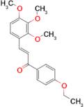 (2E)-1-(4-ethoxyphenyl)-3-(2,3,4-trimethoxyphenyl)prop-2-en-1-one