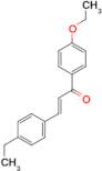 (2E)-1-(4-ethoxyphenyl)-3-(4-ethylphenyl)prop-2-en-1-one