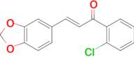 (2E)-3-(2H-1,3-benzodioxol-5-yl)-1-(2-chlorophenyl)prop-2-en-1-one