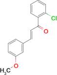 (2E)-1-(2-chlorophenyl)-3-(3-methoxyphenyl)prop-2-en-1-one