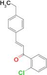 (2E)-1-(2-chlorophenyl)-3-(4-ethylphenyl)prop-2-en-1-one