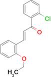 (2E)-1-(2-chlorophenyl)-3-(2-ethoxyphenyl)prop-2-en-1-one