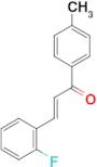 (2E)-3-(2-fluorophenyl)-1-(4-methylphenyl)prop-2-en-1-one