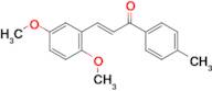 (2E)-3-(2,5-dimethoxyphenyl)-1-(4-methylphenyl)prop-2-en-1-one