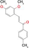 (2E)-3-(2,4-dimethoxyphenyl)-1-(4-methylphenyl)prop-2-en-1-one