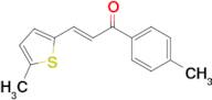 (2E)-1-(4-methylphenyl)-3-(5-methylthiophen-2-yl)prop-2-en-1-one