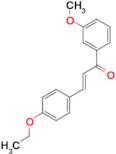 (2E)-3-(4-ethoxyphenyl)-1-(3-methoxyphenyl)prop-2-en-1-one