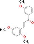 (2E)-3-(2,5-dimethoxyphenyl)-1-(3-methoxyphenyl)prop-2-en-1-one