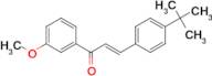 (2E)-3-(4-tert-butylphenyl)-1-(3-methoxyphenyl)prop-2-en-1-one