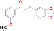 (2E)-3-(2H-1,3-benzodioxol-5-yl)-1-(3-methoxyphenyl)prop-2-en-1-one