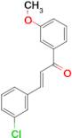 (2E)-3-(3-chlorophenyl)-1-(3-methoxyphenyl)prop-2-en-1-one