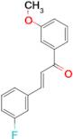 (2E)-3-(3-fluorophenyl)-1-(3-methoxyphenyl)prop-2-en-1-one