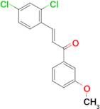 (2E)-3-(2,4-dichlorophenyl)-1-(3-methoxyphenyl)prop-2-en-1-one