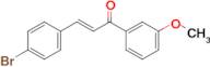 (2E)-3-(4-bromophenyl)-1-(3-methoxyphenyl)prop-2-en-1-one