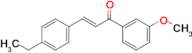 (2E)-3-(4-ethylphenyl)-1-(3-methoxyphenyl)prop-2-en-1-one