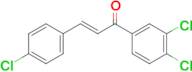 (2E)-3-(4-chlorophenyl)-1-(3,4-dichlorophenyl)prop-2-en-1-one