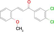 (2E)-1-(3,4-dichlorophenyl)-3-(2-methoxyphenyl)prop-2-en-1-one