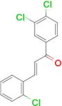 (2E)-3-(2-chlorophenyl)-1-(3,4-dichlorophenyl)prop-2-en-1-one