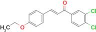 (2E)-1-(3,4-dichlorophenyl)-3-(4-ethoxyphenyl)prop-2-en-1-one