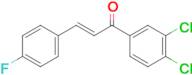 (2E)-1-(3,4-dichlorophenyl)-3-(4-fluorophenyl)prop-2-en-1-one