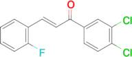 (2E)-1-(3,4-dichlorophenyl)-3-(2-fluorophenyl)prop-2-en-1-one