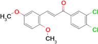 (2E)-1-(3,4-dichlorophenyl)-3-(2,5-dimethoxyphenyl)prop-2-en-1-one