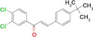 (2E)-3-(4-tert-butylphenyl)-1-(3,4-dichlorophenyl)prop-2-en-1-one