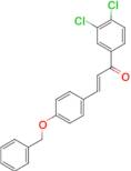 (2E)-3-[4-(benzyloxy)phenyl]-1-(3,4-dichlorophenyl)prop-2-en-1-one