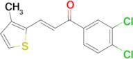 (2E)-1-(3,4-dichlorophenyl)-3-(3-methylthiophen-2-yl)prop-2-en-1-one